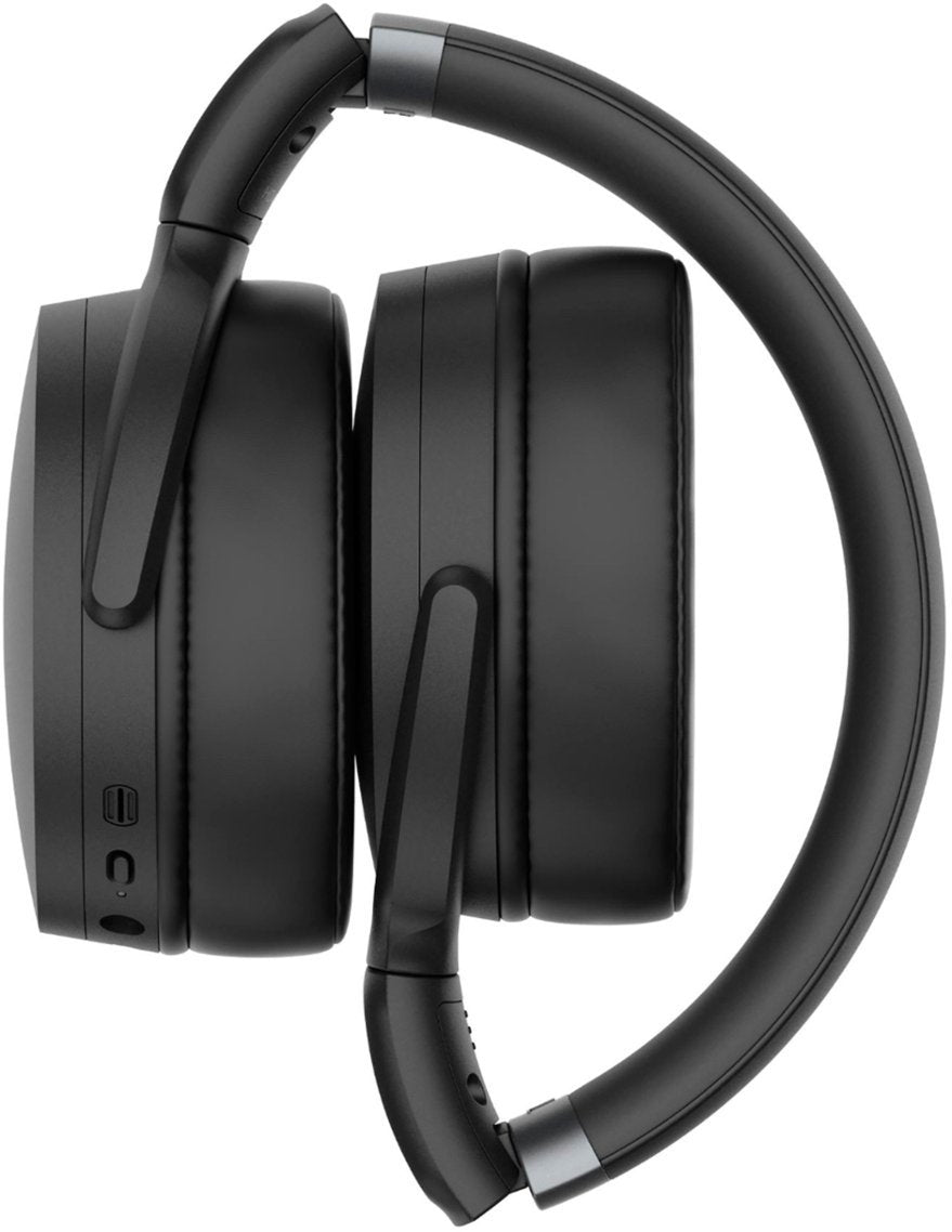 Sennheiser - HD 450BT Wireless Noise Cancelling Over-the-Ear Headphones - Black