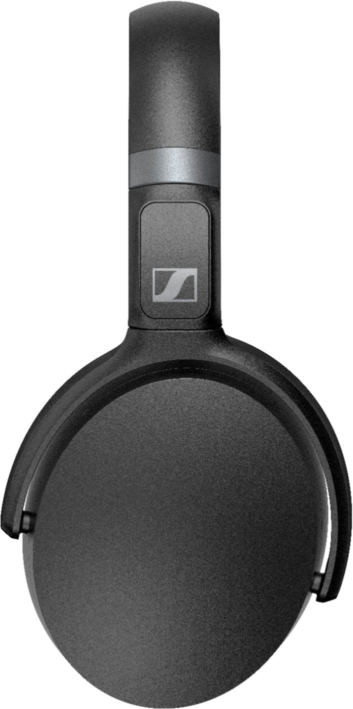 Sennheiser - HD 450BT Wireless Noise Cancelling Over-the-Ear Headphones - Black