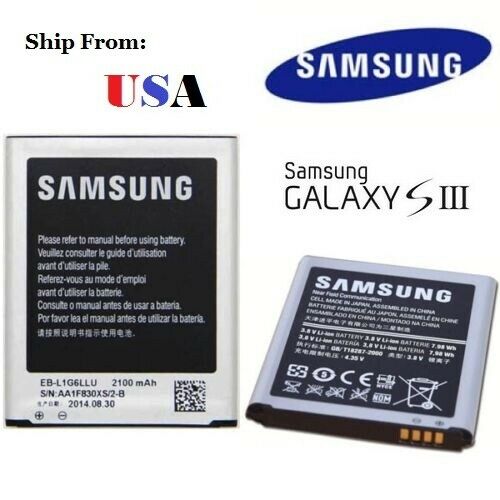 OEM Battery Samsung Galaxy S3 S4 S5 S6 S7 S8 S9 S10 Note 2 3 4 5 8 9 Edge Plus