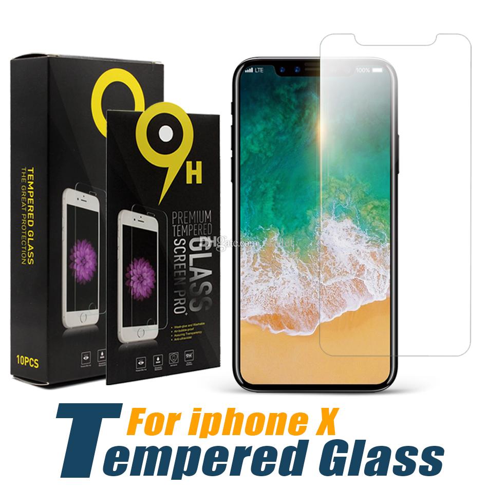 Tempered Glass - Screen Protector Will Fit iPhone X