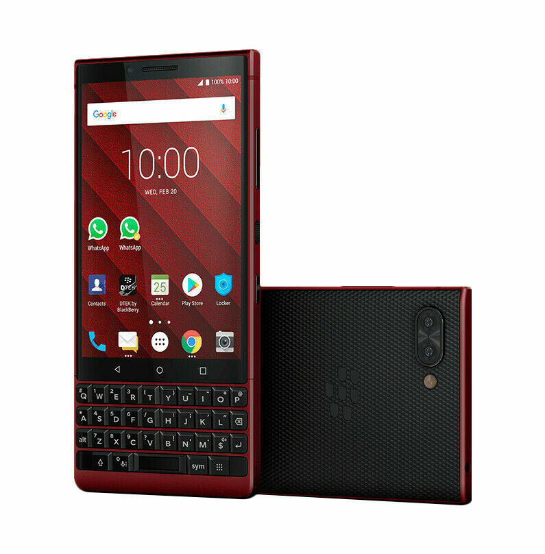 BlackBerry KEY2 (BBF100-2) 64GB, 128GB Factory Unlocked