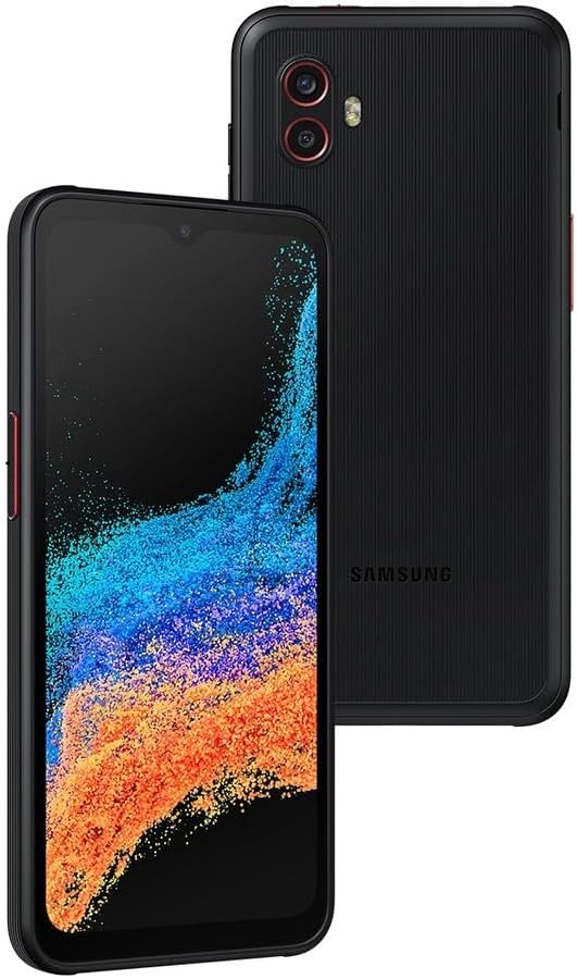 SAMSUNG Galaxy XCover 6 Pro 5G | Rugged/Armored (IP68 Rated) Unlocked (Verizon, AT&T, T-Mobile, US Cellular) | Dual Sim (1 Nano + 1 eSIM) | 128GB | US Version| Black (SM-G736U)