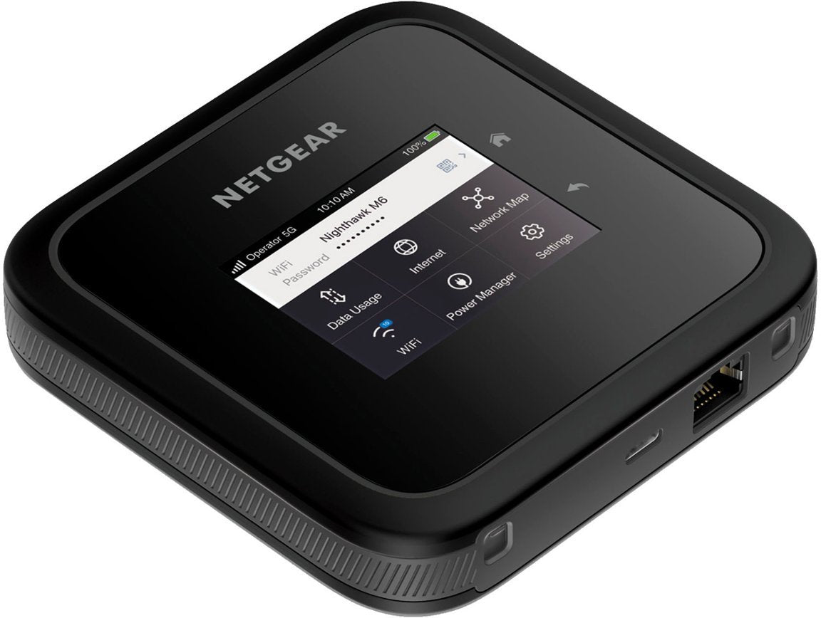 NETGEAR - Nighthawk M6 5G WiFi 6 Hotspot - Black At&t TMobile (Unlocked)