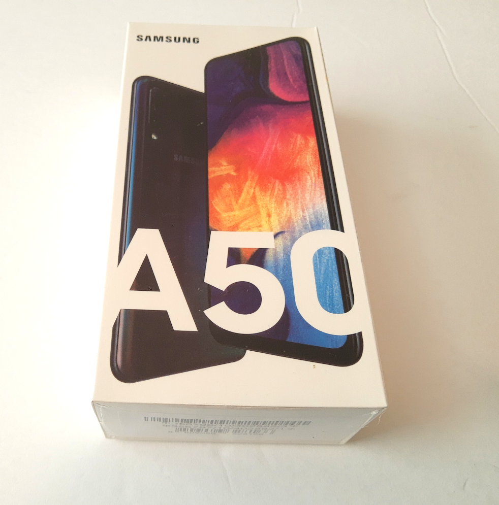 Samsung Galaxy A50 US Version Factory Unlocked 64GB Memory 6.4" Screen, Black