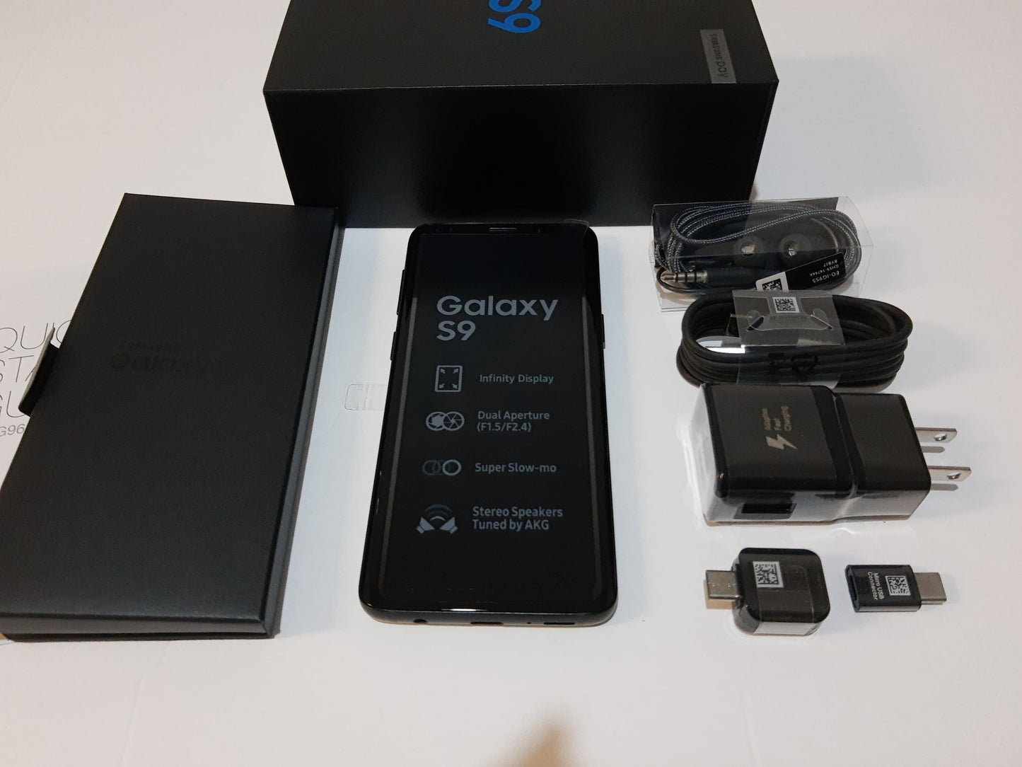Samsung Galaxy S9 SM-G960/ 64GB Midnight Black (Unlocked)