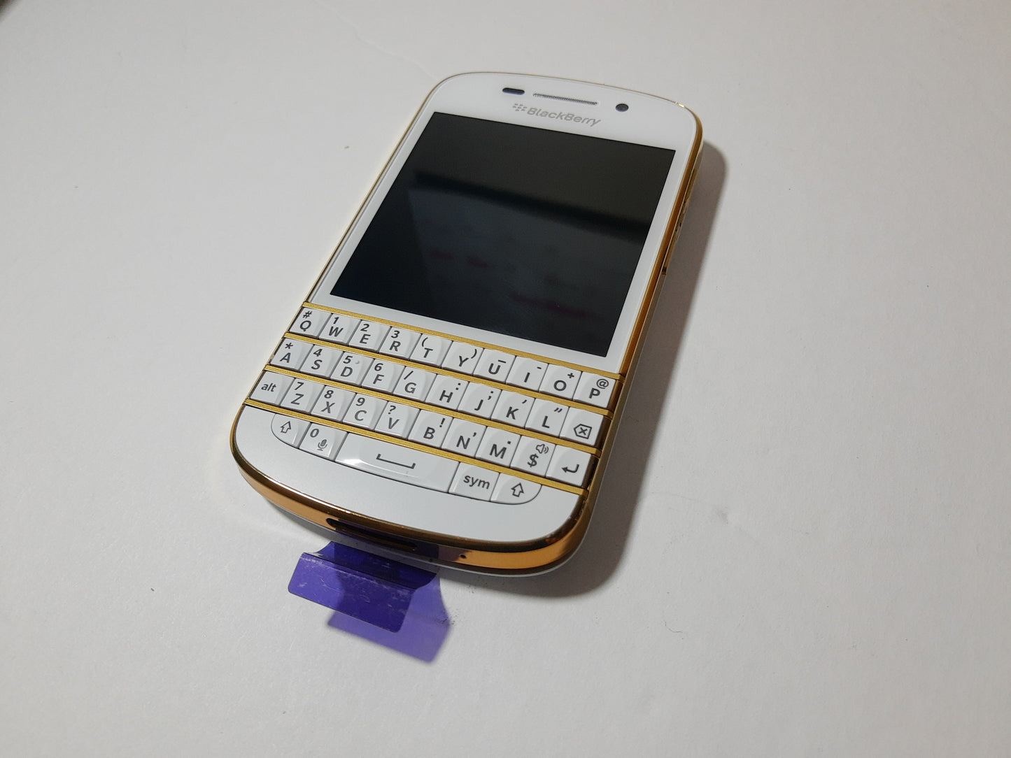 Blackberry Q10 Gold/white Edition