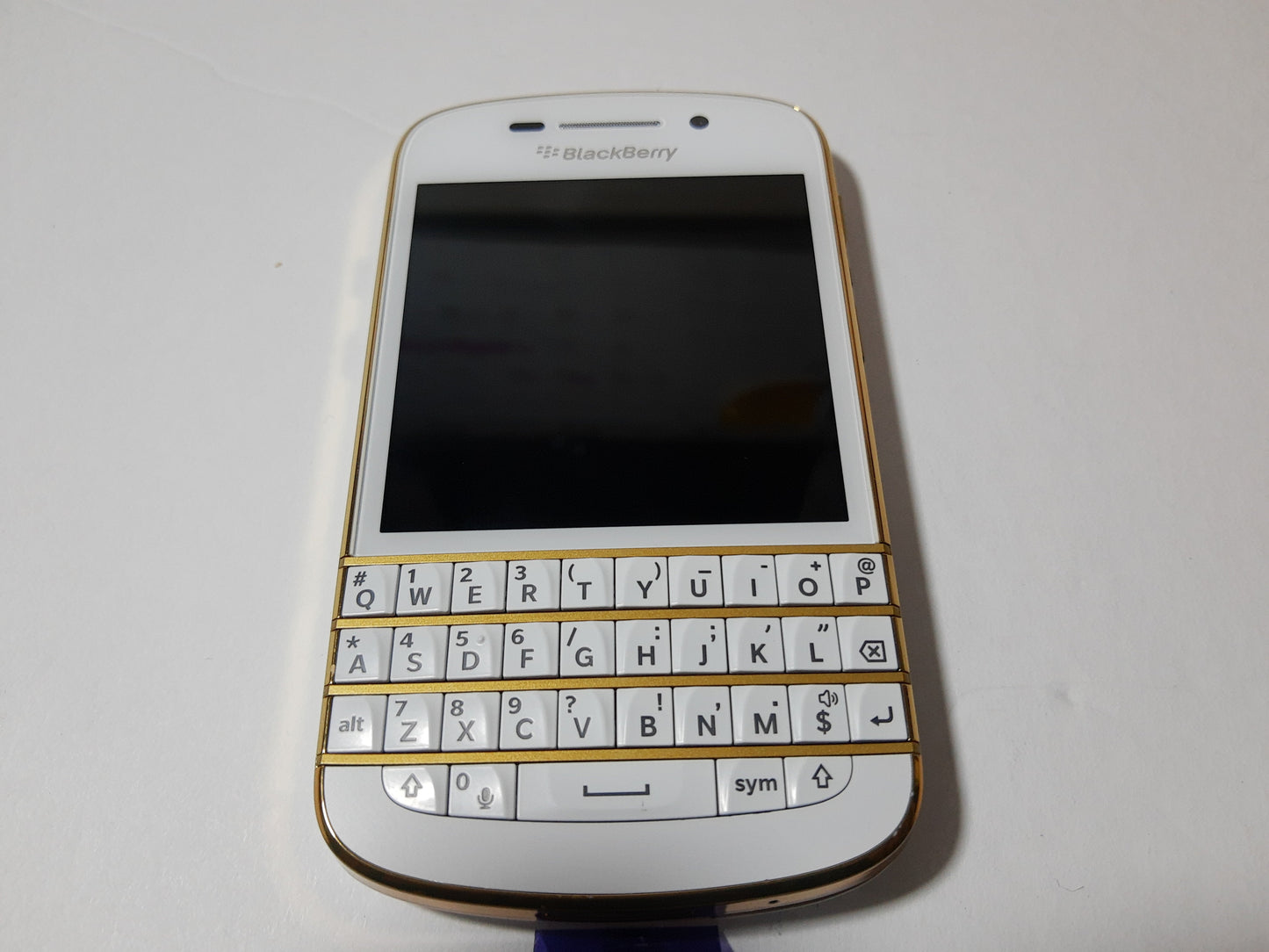 Blackberry Q10 Gold/white Edition