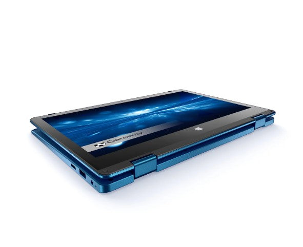 Gateway Notebook 11.6" Touchscreen 2-in-1s Laptop, Intel Celeron N4020, 4GB RAM, 64GB HD, Windows 10 Home, Blue