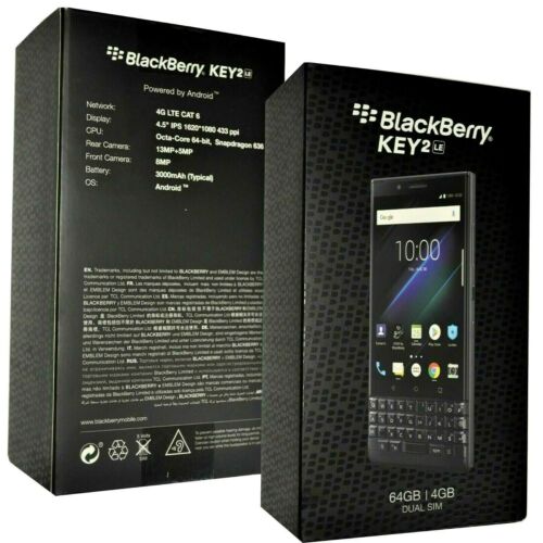 BlackBerry KEY2 LE (BBE100-4) 64GB Unlocked