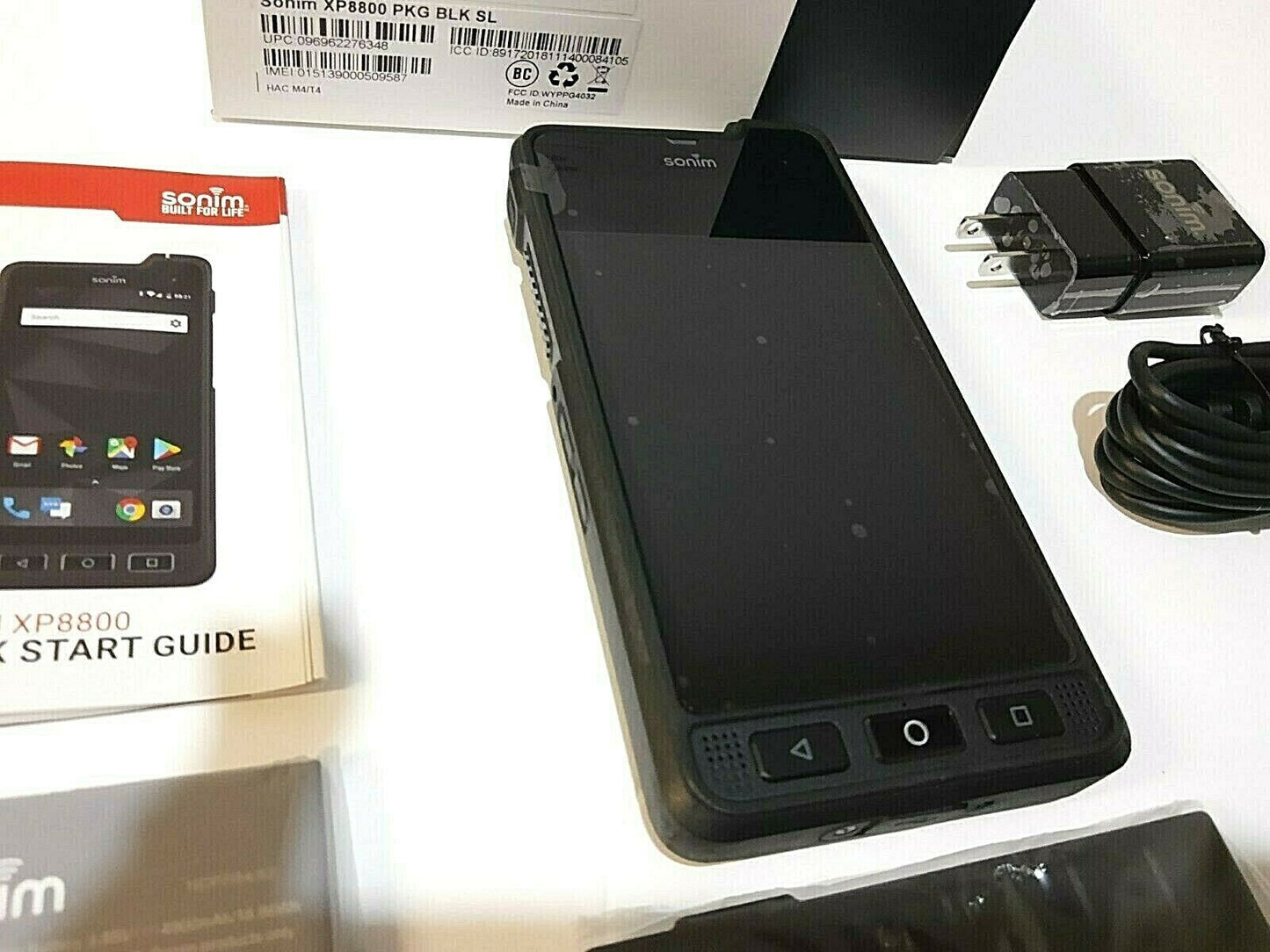 Sonim XP8 XP8800 64GB - Black (Unlocked) Smartphone (Dual SIM)