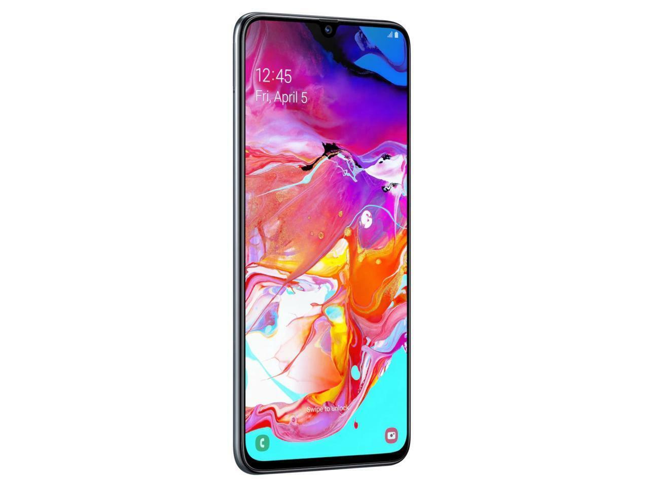 Samsung Galaxy A70 SM-A705U Black 128GB AT&T T-Mobile Unlocked
