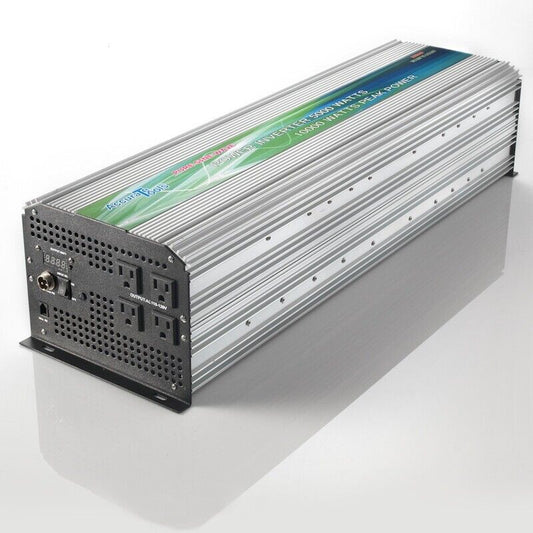 NEW ADVANCED PURE SINE WAVE POWER INVERTER 5000/10000 WATT 12VDC TO 120V AC