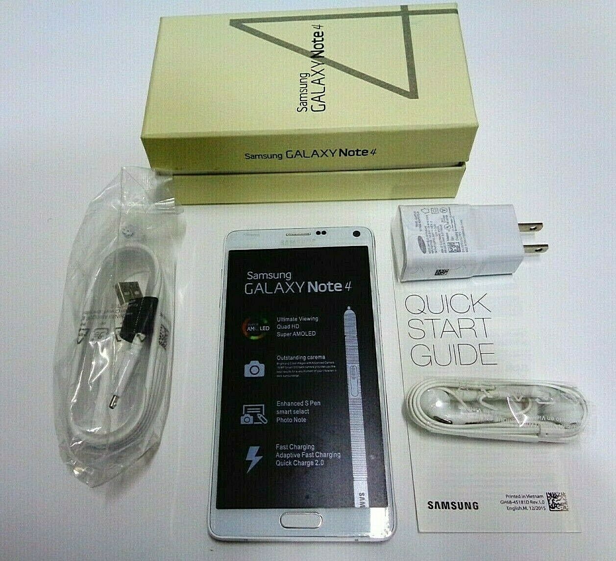 Samsung Galaxy Note 4 SM-N910A 32 GB  Unlocked (AT&T)