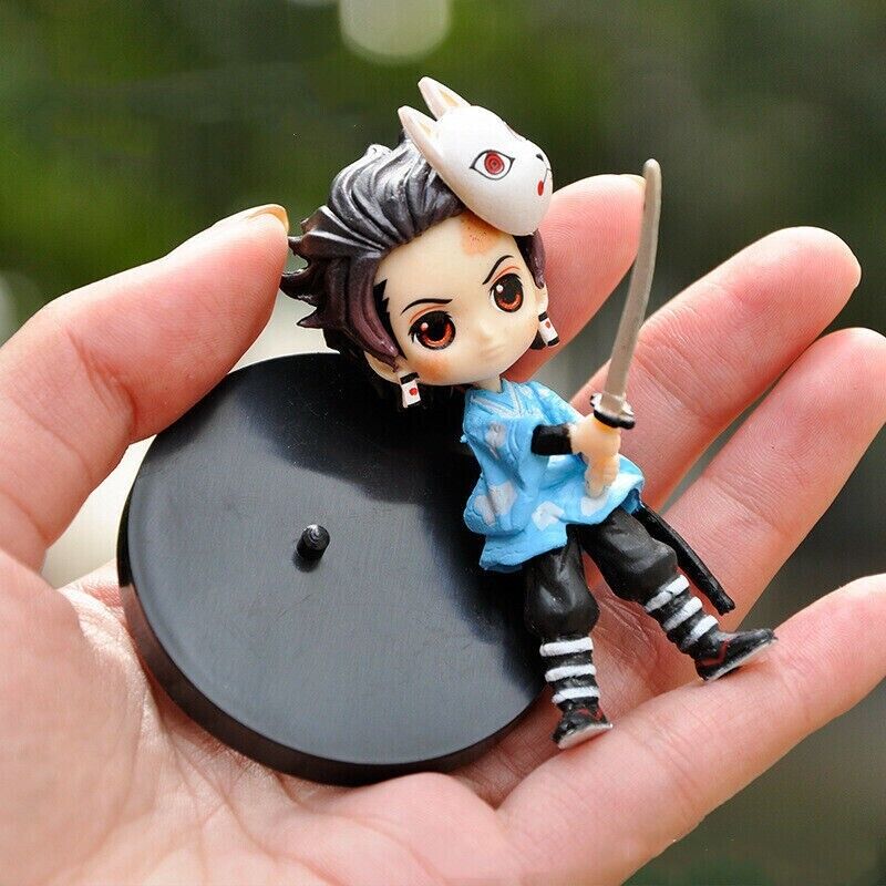 Anime Demon Slayer: Kimetsu no Yaiba Kamado Nezuko 6Pcs/Set Action Figure Gifts