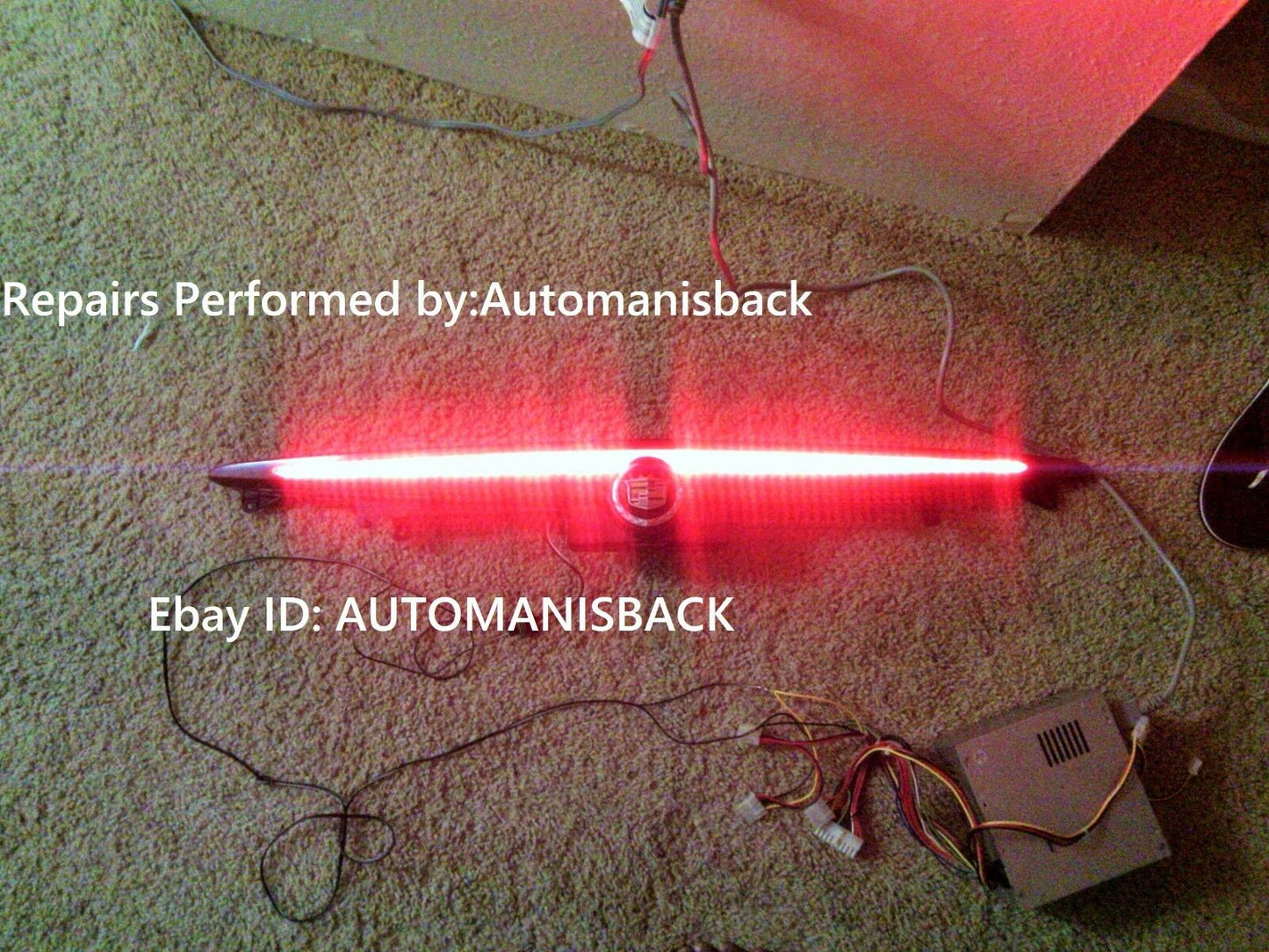 Repair Service Only!! -2003-2007 CADILLAC CTS BRAKE THIRD BRAKE LIGHT