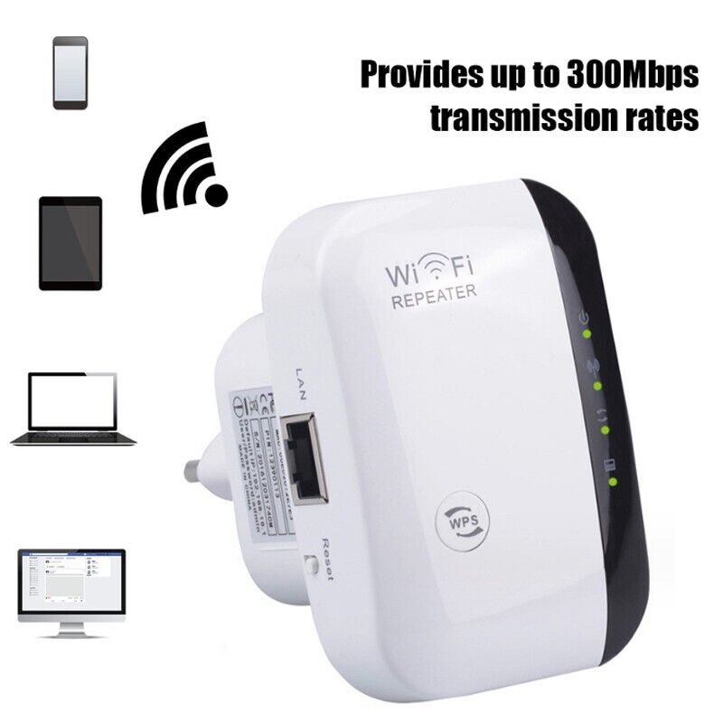 WiFi Range Extender Internet Booster Wireless Signal Repeater Wireless Amplifier