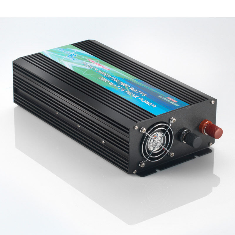 PURE SINE WAVE POWER INVERTER 1000/2000 WATT 12V DC TO 120V AC