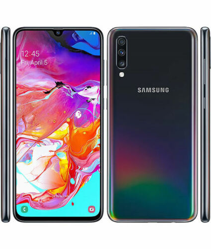 Samsung Galaxy A70 SM-A705U Black 128GB AT&T T-Mobile Unlocked